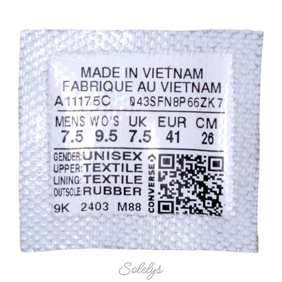 Converse Chuck 70 De Luxe Heel Platform Metal Ring Light Field Surplus Green 9.5 - Picture 6 of 10